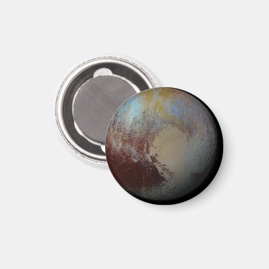 Petit Aimant Rond De 1¼ Pouce (Recto/Verso)