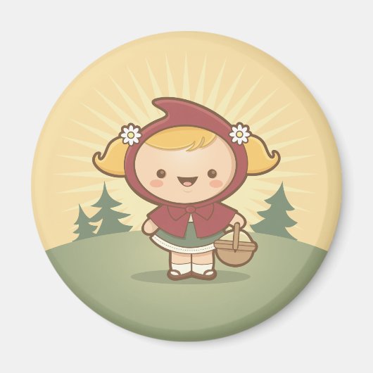 Petit aimant rouge (Devant)