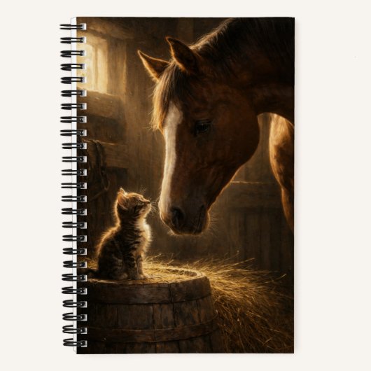 Petit Ami | Cheval & Chat | Cahier (Recto)