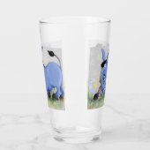Petit âne et verre de marguerite (Gauche)