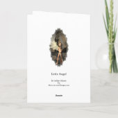 Petit ange, carte (Dos)