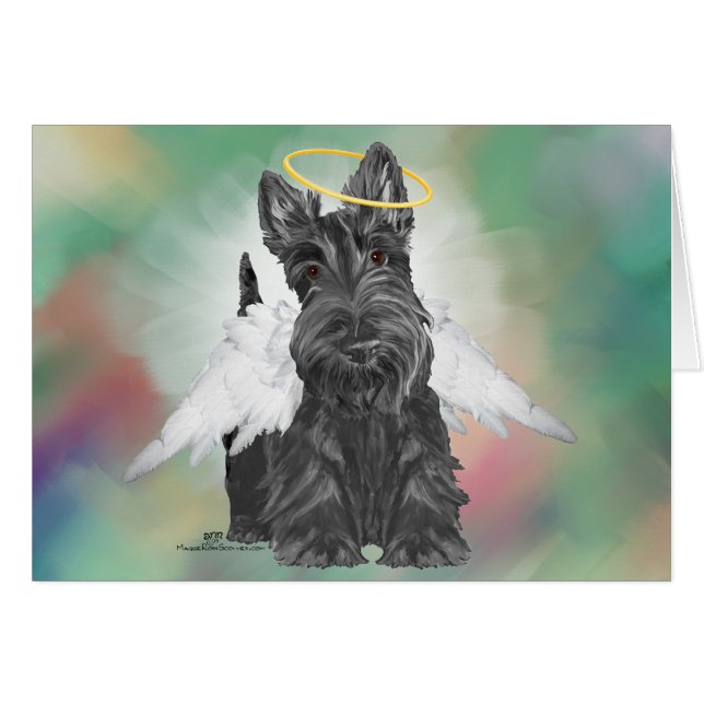 Petit ange Scottie (Devant horizontal)