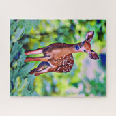 Petit Art numérique de cerf mignon Puzzle de peint (Horizontal)