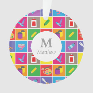 Petit Artiste Coloré Motif Enfants Décoration De