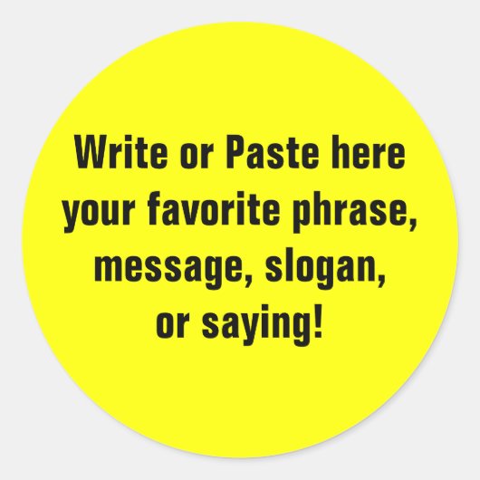 Petit Autocollant (1½ Pouce) (Devant)