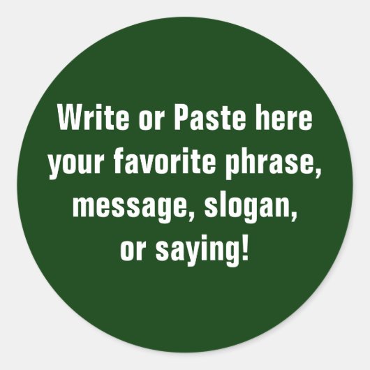 Petit Autocollant (1½ Pouce) (Devant)