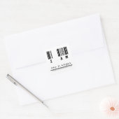 Petit autocollant - Pas une étiquette (Enveloppe)