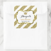 Petit Autocollant Prince, Parties scintillant Or F (Sac)