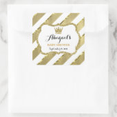 Petit Autocollant Prince, Parties scintillant Or F (Sac)