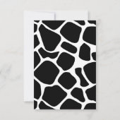 Petit Baby shower À Vache Apportez Une Carte De De (Dos)