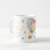 Petit Baby shower amoureux Favoriser Mug (Devant gauche)
