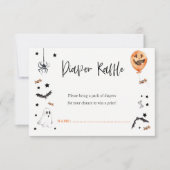 Petit Baby shower de livre Carte de tombole (Devant)