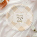 Petit Baby shower de pêche pêcheur<br><div class="desc">Servez vos gâteries de baby showers avec style avec nos Plaques de papier Baby shower de pêche Little Fisherman! Ces adorables assiettes apportent fonctionnalité et charme à votre célébration, en complément parfait de votre décor sur le thème de la pêche. Caractéristiques : Design : Représente un thème de pêche délicieux...</div>