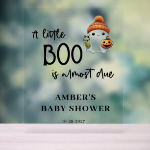 Petit Baby shower d'Halloween Boo Bienvenue