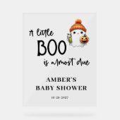 Petit Baby shower d'Halloween Boo Bienvenue (Recto)