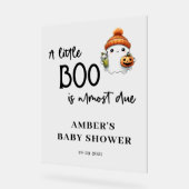 Petit Baby shower d'Halloween Boo Bienvenue (Angle)