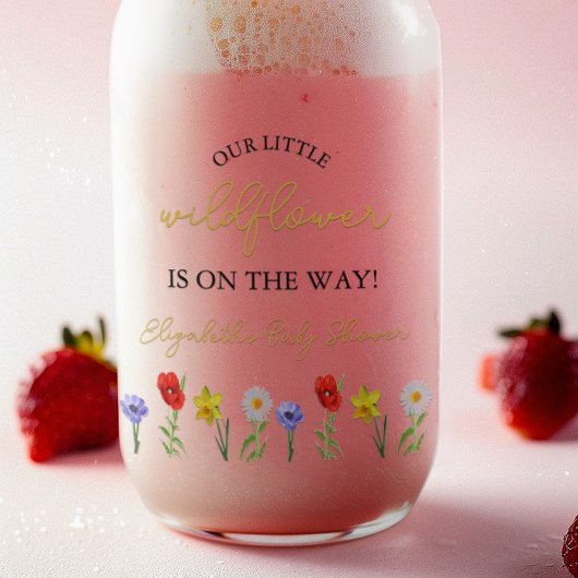 Petit Baby shower Fleur sauvage