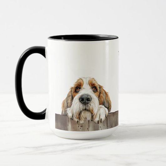 Petit Basset Griffon Vendeen Chien Mug (Gauche)