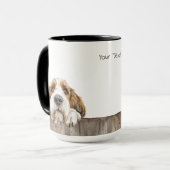 Petit Basset Griffon Vendeen Dog Mok (Voorkant links)