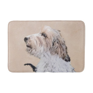 Petit Basset Griffon Vendéen Painting - Dog Art Badmat
