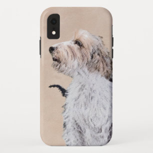 Petit Basset Griffon Vendéen Painting - Dog Art iPhone XR Hoesje
