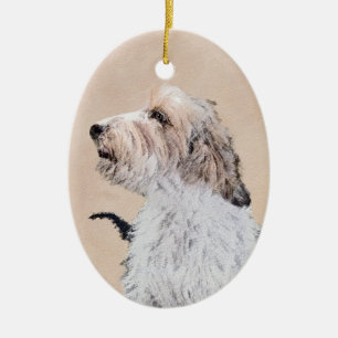 Petit Basset Griffon Vendéen Painting - Dog Art Keramisch Ornament