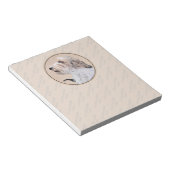 Petit Basset Griffon Vendéen Painting - Dog Art Notitieblok (Schuin)