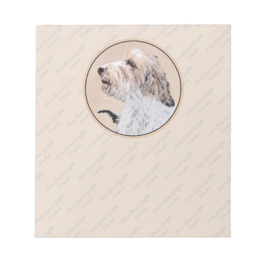 Petit Basset Griffon Vendéen Painting - Dog Art Notitieblok (Voorkant)