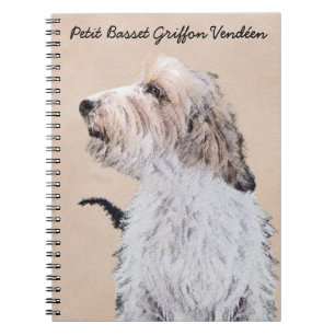 Petit Basset Griffon Vendéen Painting - Dog Art Notitieboek