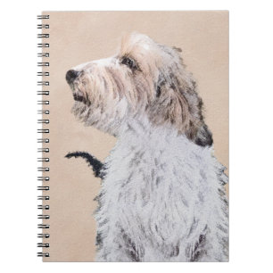 Petit Basset Griffon Vendéen Painting - Dog Art Notitieboek