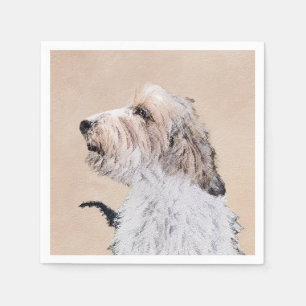 Petit Basset Griffon Vendéen Painting - Dog Art Servet