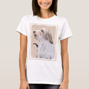 Petit Basset Griffon Vendéen Painting - Dog Art T-shirt