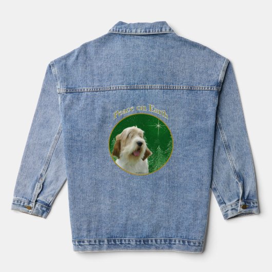 Petit Basset Griffon Vrede Denim Jacket (Achterkant)