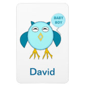 Petit Bébé Bleu Petit Chou Magnet (Vertical)