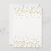 Petit bébé Brunch Baby Douche Invitations (Dos)