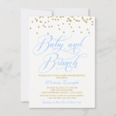 Petit bébé Brunch Baby Douche Invitations (Devant)