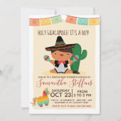 Petit bébé Mariachi Baby shower Invitation (Devant)