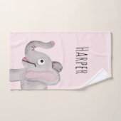 Petit bébé Safari-bébé écolière (Serviette à main)