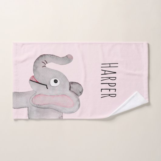 Petit bébé Safari-bébé écolière (Serviette à main)