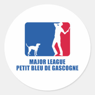 Petit Bleu de Gascogne Ronde Sticker