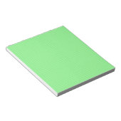 Petit bloc-notes en papier quadrillé vert (grilles (Incliné)