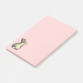 Petit bloc-notes Lapin enrobé Post-it (Incliné)