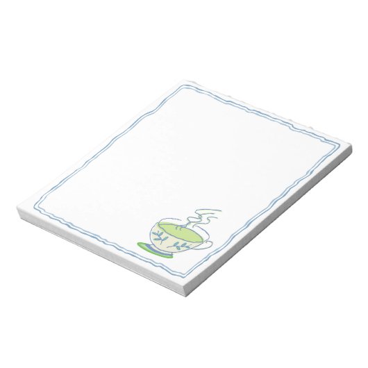 Petit Bloc-notes pour thé vert (Tourné)