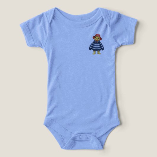 Petit Body Bébé Canard de Poche (Design Recto)