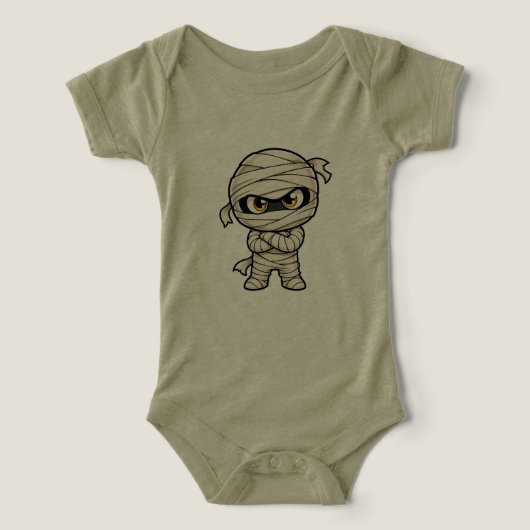 Petit body de bébé momie (Design Recto)