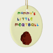Petit Boulet de Maman Ornement Personnalisé (Droite)