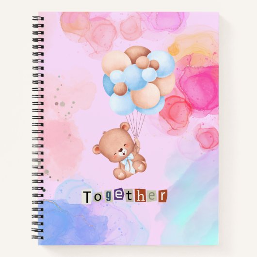 Petit cahier spiralé Little Bear (Devant)