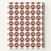 Petit cahier spirale singe (Dos)