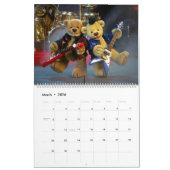 Petit calendrier 2011 d'ours (Mar 2026)