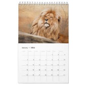 Petit Calendrier 2026 Avec Animaux Sauvages (Jan 2026)